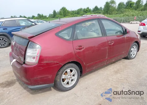 2005 Toyota Prius из США, поврежденный, VIN JTDKB20U453021411